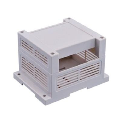 China Industrial Wall-mount Size 149x104mm DIN Rail Electrical Enclosure Widely Applied in Modular PLC, Controller, Modular Dispenser for sale