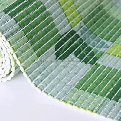 China Stain Resistant Mesh Fabric For PVC Foam Yogo Mat for sale