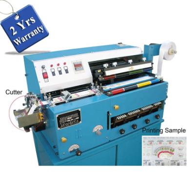 China Small Table Top Textile Label Printer UTP460 Elastic Label Printing Machine, Mini Cloth Trademark Lace Ribbon Letter Press Printer for sale