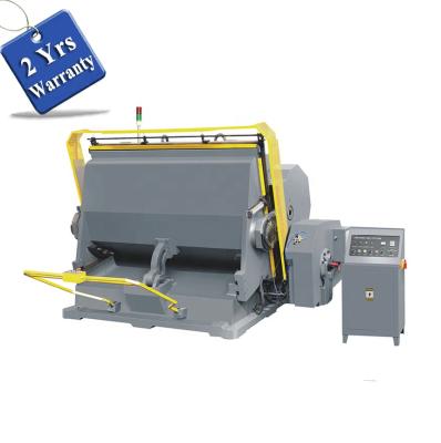 China Garment Shops Large ML2500 Hand Feeding Corrugated Cardboard Die Cutting and Creasing Machine, Flat Layer Paper Cardboard Die Cutter Punch Press for sale