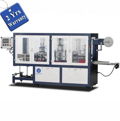 China food & Beverage Factory PCL450 PVC Automatic Plastic Cosmetic Packaging Empty Eyeshadow Palette Tray Forming Making Machine for sale