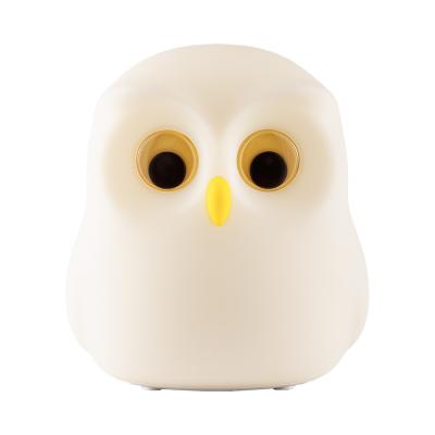 China Bedroom Owl Illusory LED Night Light with Color Changing and USB Rechargeable Design for sale