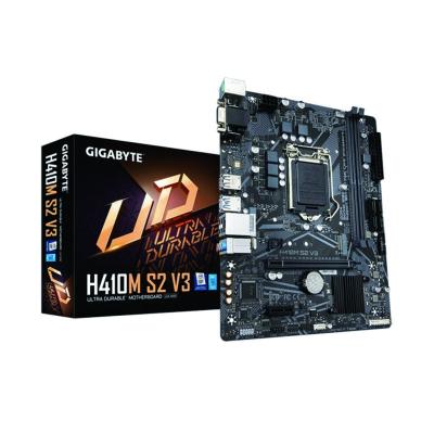 China Gigabyte H410M S2 V3 LGA 1200 MATX Gaming Motherboard Computer PC Desktop Motherboard Supports 10th Gen Intel Core Series Processors for sale