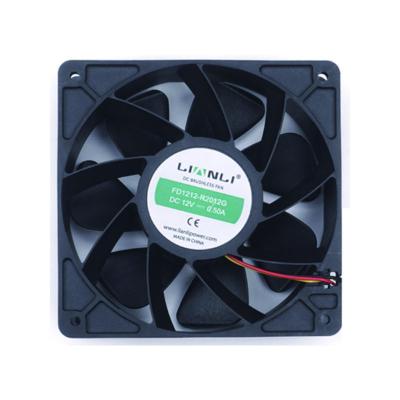 China Silent fan 3000 4500 6000 7500 rpm 12V 2.7A - 3.6A 12038 14038 120*120*38 140*140*38 high power CFM fan for gpu split Ca 120x120x38mm for sale