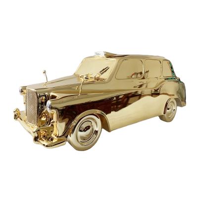 China Customize Fiberglass High Quality Life Size Sculpture Car Statue For Window Display for sale