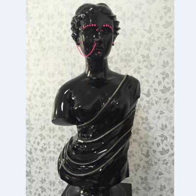 China Custom Resin Crafts Women Statue Europe Size Human Loom For Store Showroom Display Props for sale