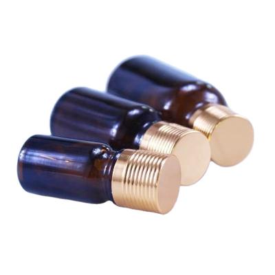 China Non Spill 50ml Amber Glass Dropper For Essential Oil Cosmetic Bottle for sale