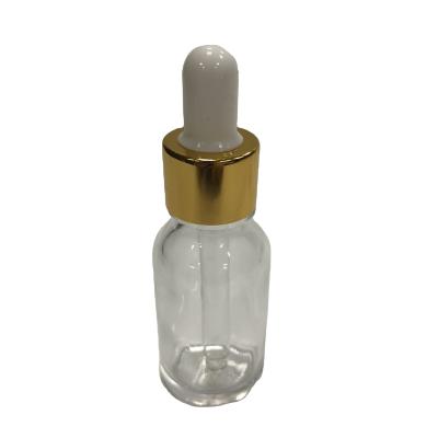 China Non Puddle Pipette Dropper Rose Gold Color Glass Dropper Wholesale Aluminum Spray Dropper for sale