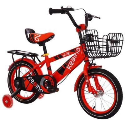 China Best price kids steel bicycle/14 16 18inch red kids bike auxiliary wheel/hard steel kids bicycles for boys for sale