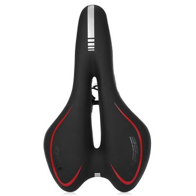 China Men's Carbon Fiber Saddle Bicycle Saddle Road MTB Mountain Bike Saddle For TT Triathlon PU Comfort Packs Cycling Seat Power Seat Cycling for sale