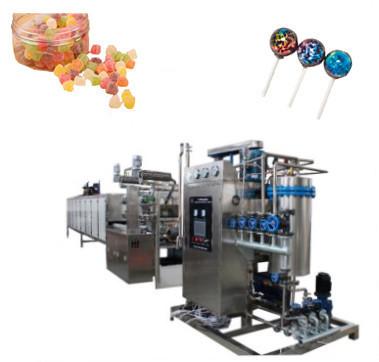 China CANDY Jaar 2022 Kleine automatische en bal lollypop productielijn Snack Gummy Machine Te koop