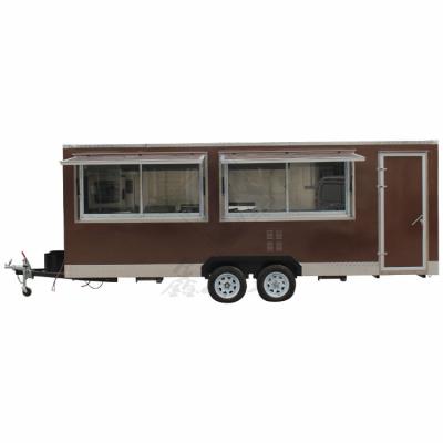 China 2020 Jingyao Food Truck Rent a Food Cart Trailer with Oven and Barbecue Equipment for sale