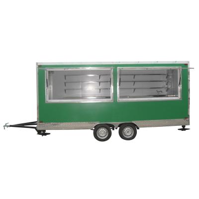 China 2020 Stainless Steel Style Electric Mobile Food Cart for Hotels and Food Truck Burger for sale