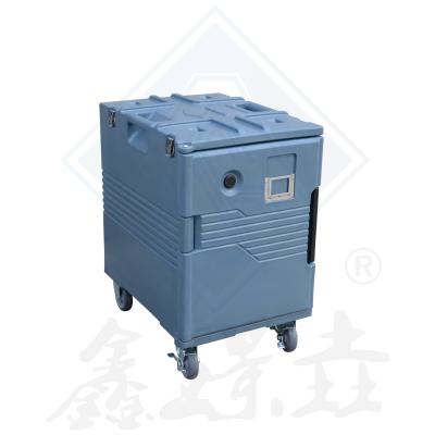 China Lebensmittel Warm Rotomolded Hard Cooler Box Eis Brust Kühlschrank individuell isoliert Lunchbox zu verkaufen