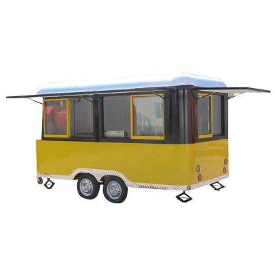 China Mini Food Truck/Trailer for Fast Food 220x160x235cm Video Technical Support After Service for sale