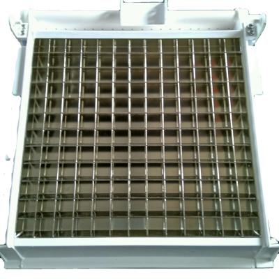 China 500kg/24h Ice Cube Maker Machine for Industrial 7x18 Grids 36x36x22mm Ice Evaporator for sale