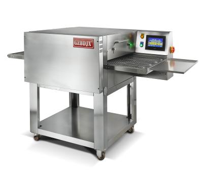 China Single Oven 380V Automatic Commercial Conveyor Pizza Oven Ideal for Pizza Shop Output for sale