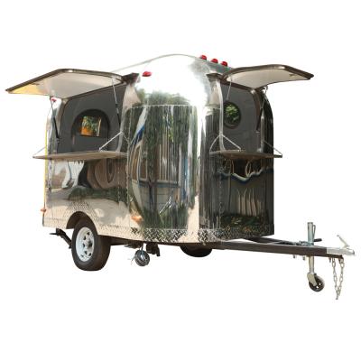 China Garment Shops Must-Have 24 Foot Airstream Food Truck with Insulation and Tempered Glass for sale