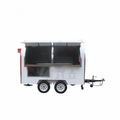 China CE Approved Mobile Food Truck Trailer with High Productivity and 2300*1750*2100mm Size for sale