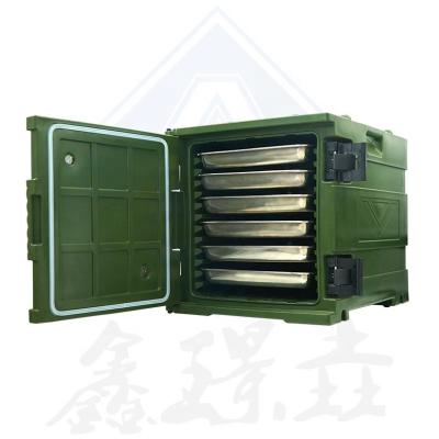 China Caja de refrigeración de molde rotativo de pesca grande Caja de almuerzo de plástico Contenedor de alimentos tamaño personalizado en venta