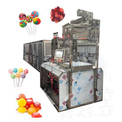 Cina Macchina automatica per la produzione di caramelle e zuccheri per compresse di tipo lollipop con una capacità di 40-50 kg/h in vendita