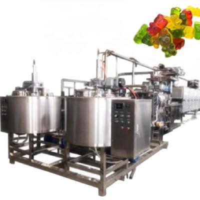 China Industriële gummibeermachine met hoge productiviteit en volledig automatische functie Te koop