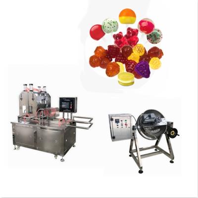 China High Productivity Jelly Lollipop Depositing Line Driven by Automatic Ball Technology for sale