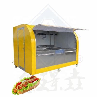 China Mobile Food Shop Customized Food Snack Truck for Retail Display at 285*200*215 Size for sale