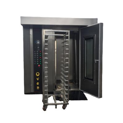 China Forno de padaria Máquinas de assar bolinhos Biscoitos Forno de rack rotativo Máquina de impressão à venda