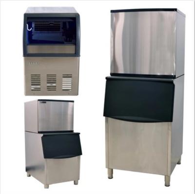 China 450kg ice storage bin capacity ice maker for large scale kitchen fast food restaurant for sale