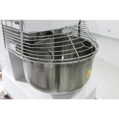 China Máquina de mezcla industrial de harina de pan de 200L a base de agua 50Kg 100Kg mezcladora de masa en espiral en venta