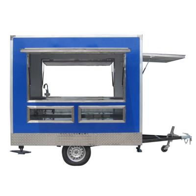 China Vending Snack Tricycle Chinese Food Shop Trailer Food Truck for Outdoor Street Vending for sale