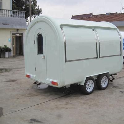 China Airstream Food Trucks Mobile Food Trailer Perfect for Ice Cream and Hot Dog Snacks for sale