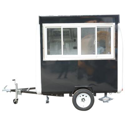 China 2300*1650*2300mm Food Caravan Long Service Life Mobile Crepe Maker Grocery Trolley for sale