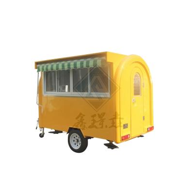 China Insulated Hot Food Street Mobile Kitchen Trailer The Ultimate Snack Food Bike Solution for sale