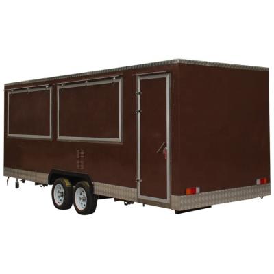 China 1.5kw Crepe Food Trailer Perfect for Barbecue Beverages and Mobile Vending Services for sale