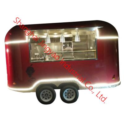 China Camioneta de comida eléctrica multifuncional para autobuses y remolque de comida móvil 220*160*210cm 0-20K en venta