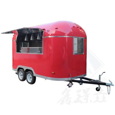 China Stainless Steel Food Truck Kitchen Equipment for Hotels Insulated Mobile Food Cart for sale