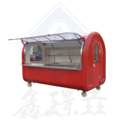 Cina Hotel's Favorite Galvanized Steel BBQ Food Truck Mobile Electric Motorcycle Food Cart in vendita