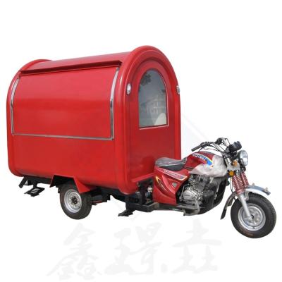 China FOOD DRINKS ICE CREAM Mobile Street Tricycle with Street Food and Drink Equipment for sale