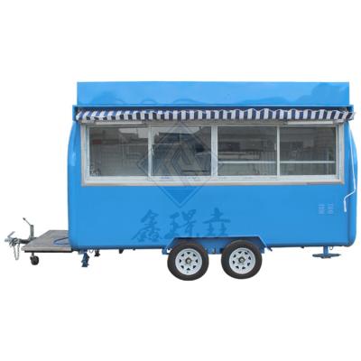 China Designed Dim Sum Food Cart for Snacks and Coffee Vending 2300*1650*2300mm for sale