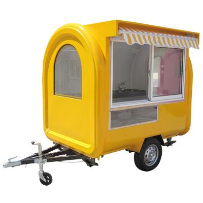 China Lange levensduur Bakkerij pannenkoeken Sap Crepe Cupcake Koekjes Snacks Koffie Hot Dog Mobiele Food Cart Te koop