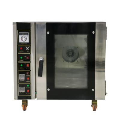 China Food Shop Electric Gas Convection Oven JY Industry Hot Air Cycle Spray Steam 5/8/10 Tray for sale