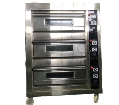 China 2020 Aluminium Dutch Oven Bake Deck Oven met gasenergie en temperatuurbereik 30-400 Te koop