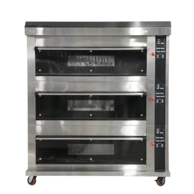 China Multi-Functional 4 Trays Electric Combi Steam Oven Steam Convection Oven with Design for sale