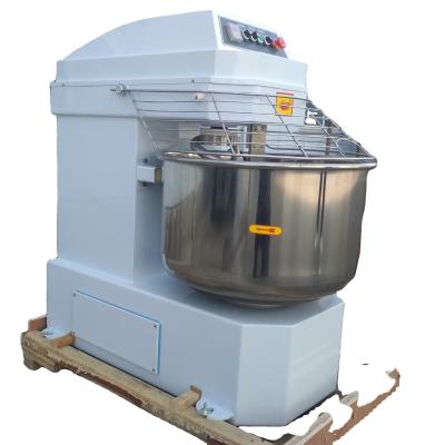 China Big Capacity 50kg Nuts Spiral Dough Mixer for Bakery Equipment from Shanghai for sale