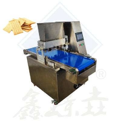 China Máquina de biscoitos comercial pequeña y automática de diseño plateado para la planta de producción de galletas en venta