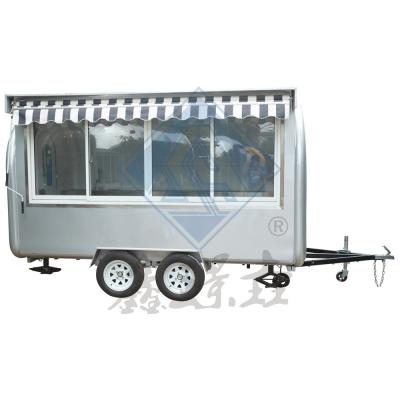 China 450CM Double Axle Nice Design Mobile Customized Industrial Round Model for Hotels and Catering for sale