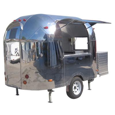 China 1000KG Stainless Steel Customized Food Truck with Full Restaurant Kitchen Equipments for sale