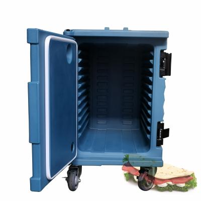 China Customized Color Insulated Fish Totes Cooler Box for Frozen Food Restaurant Insulated for sale